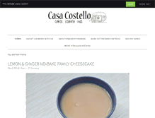 Tablet Screenshot of casacostello.com